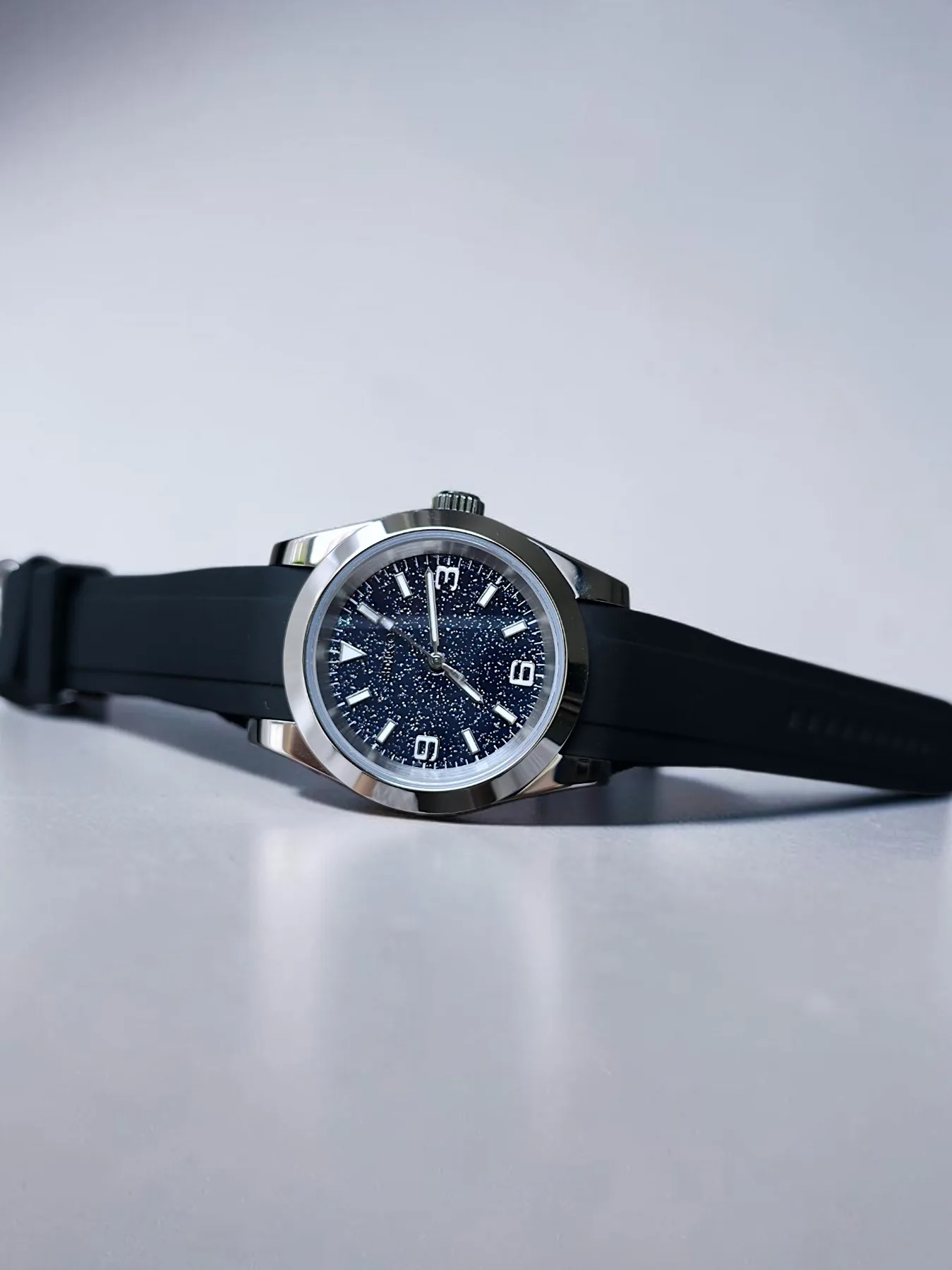 Seiko Mod Datejust Quartz – Nuit étoilée – 39 mm — photo 2