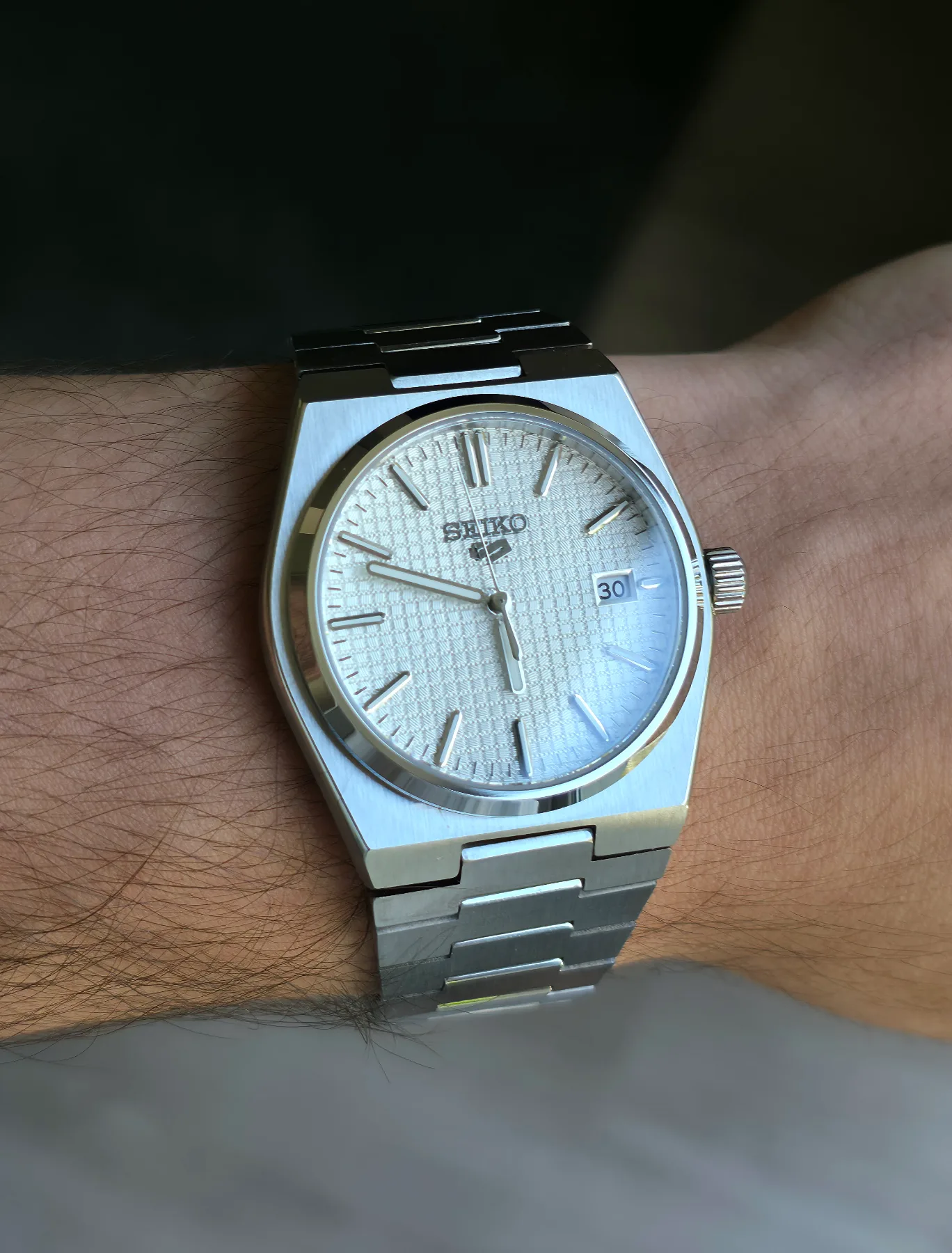Seiko Mod PRX Automatique – Cadran blanc — photo 3