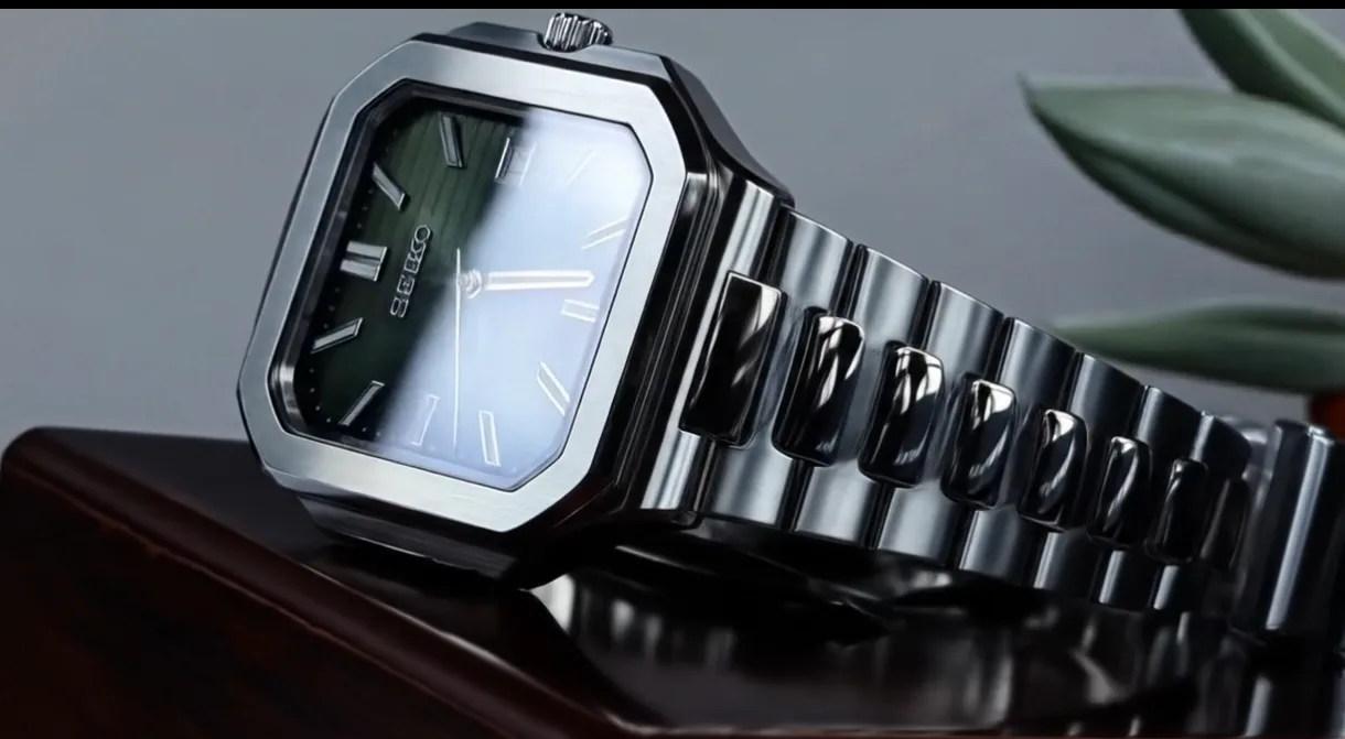 Seiko Mod Cubitus Automatique – Cadran vert olive — photo 5