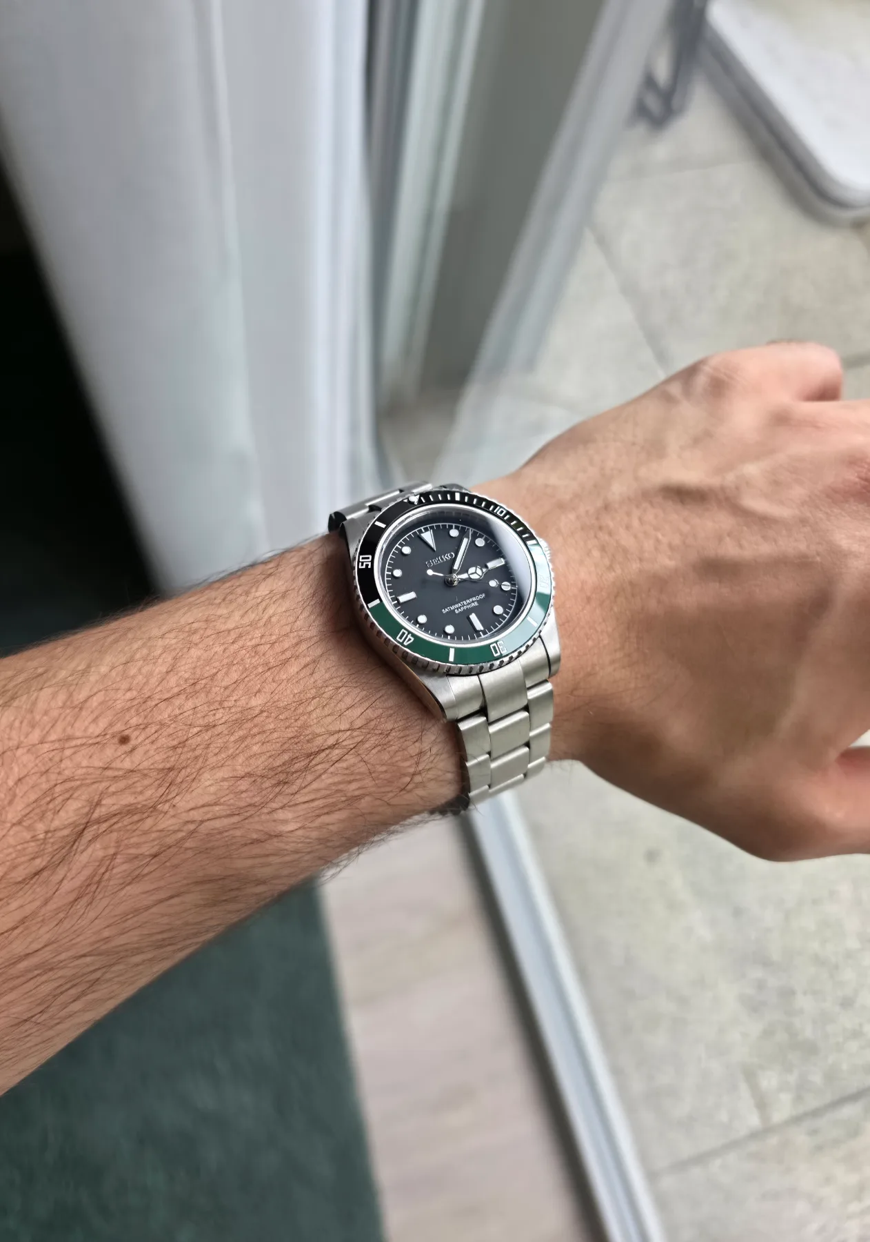 Seiko Mod Submariner Sprite Quartz – 38 mm — photo 3