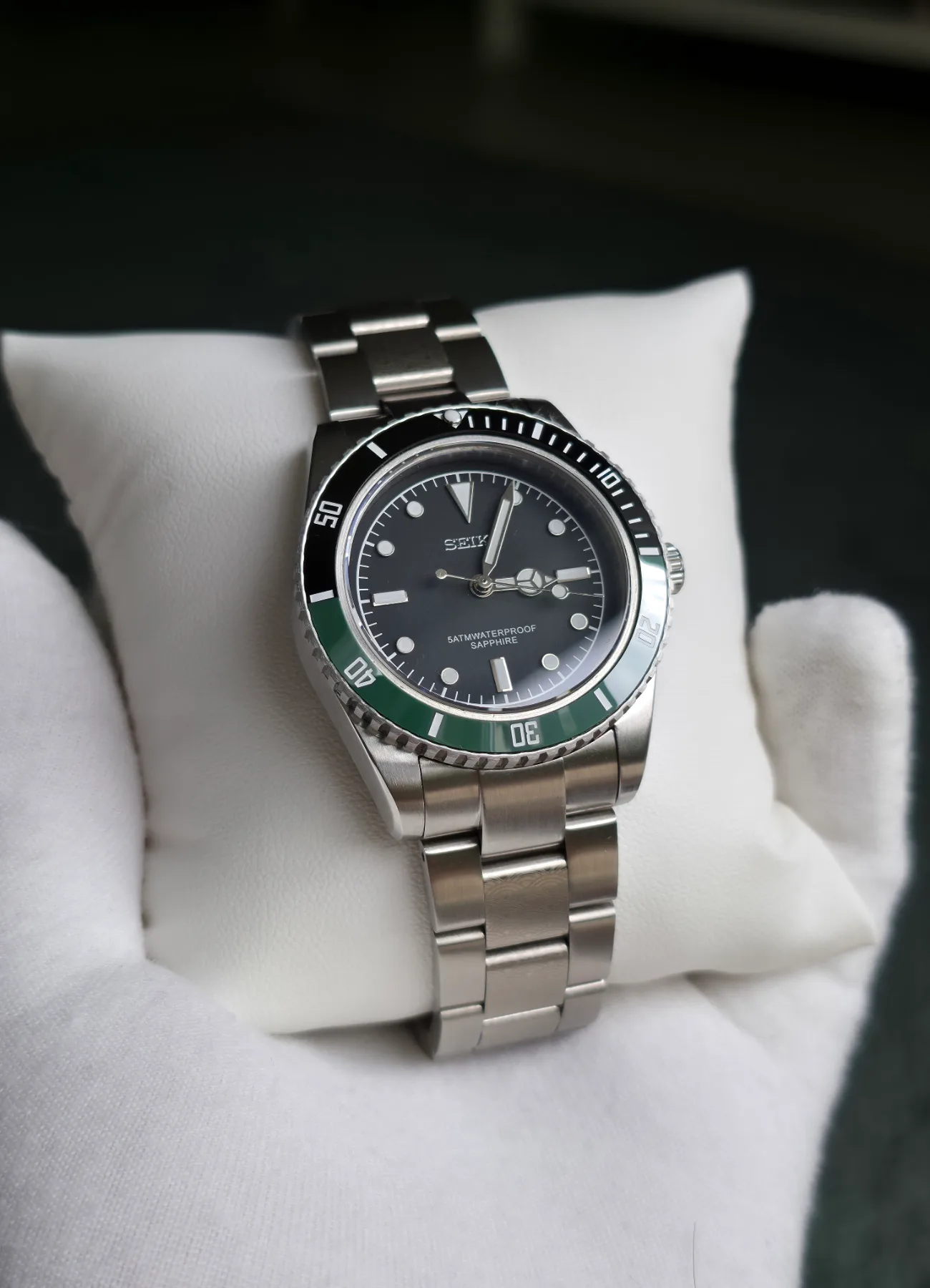 Seiko Mod Submariner Sprite Quartz – 38 mm — photo 4