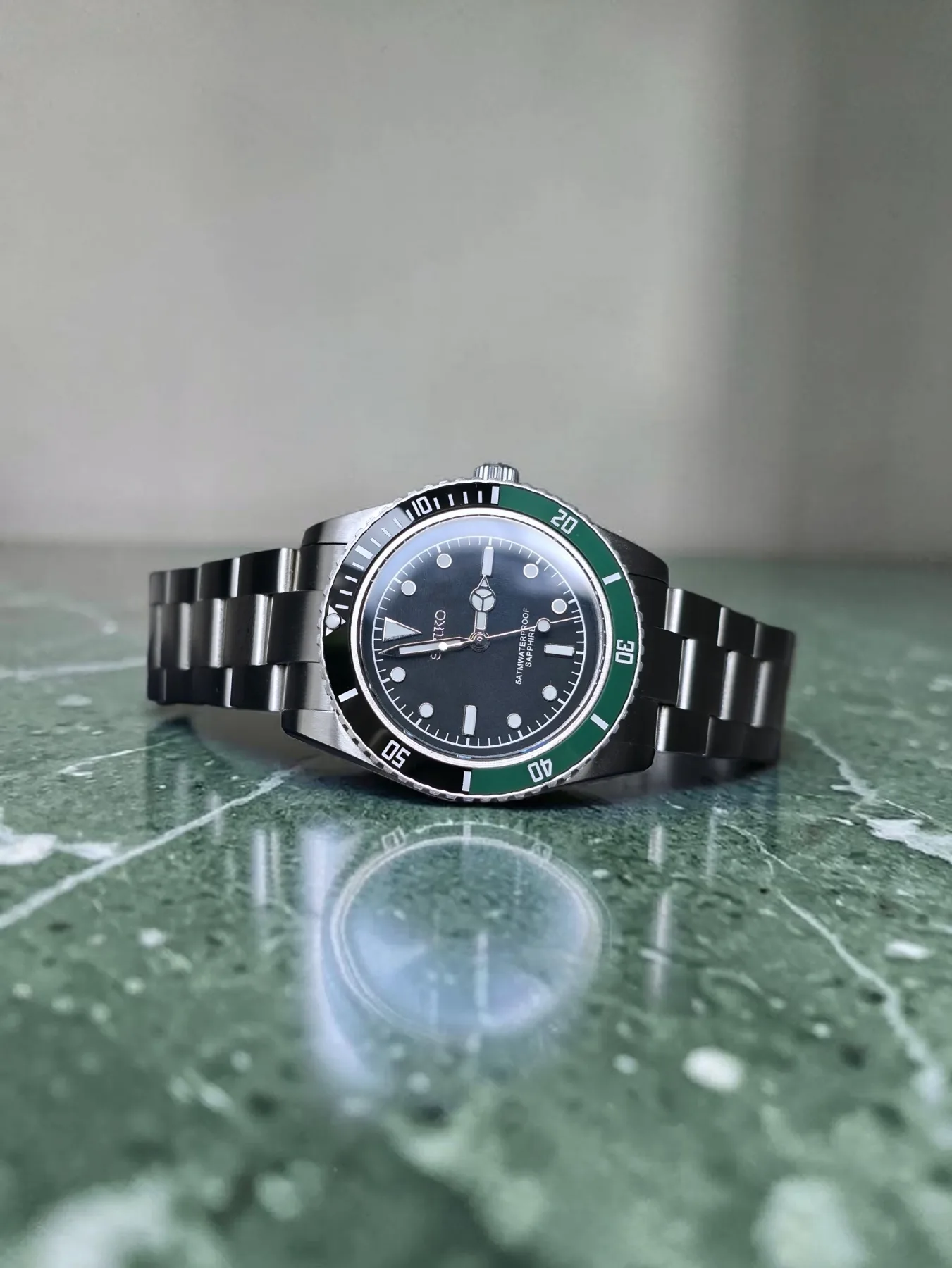 Seiko Mod Submariner Sprite Quartz – 38 mm — photo 2