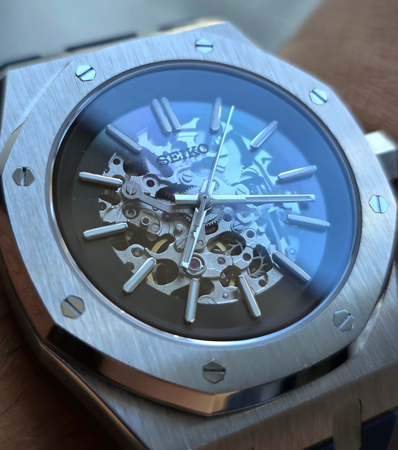 Seiko Mod Royal Oak Squelette — photo 5