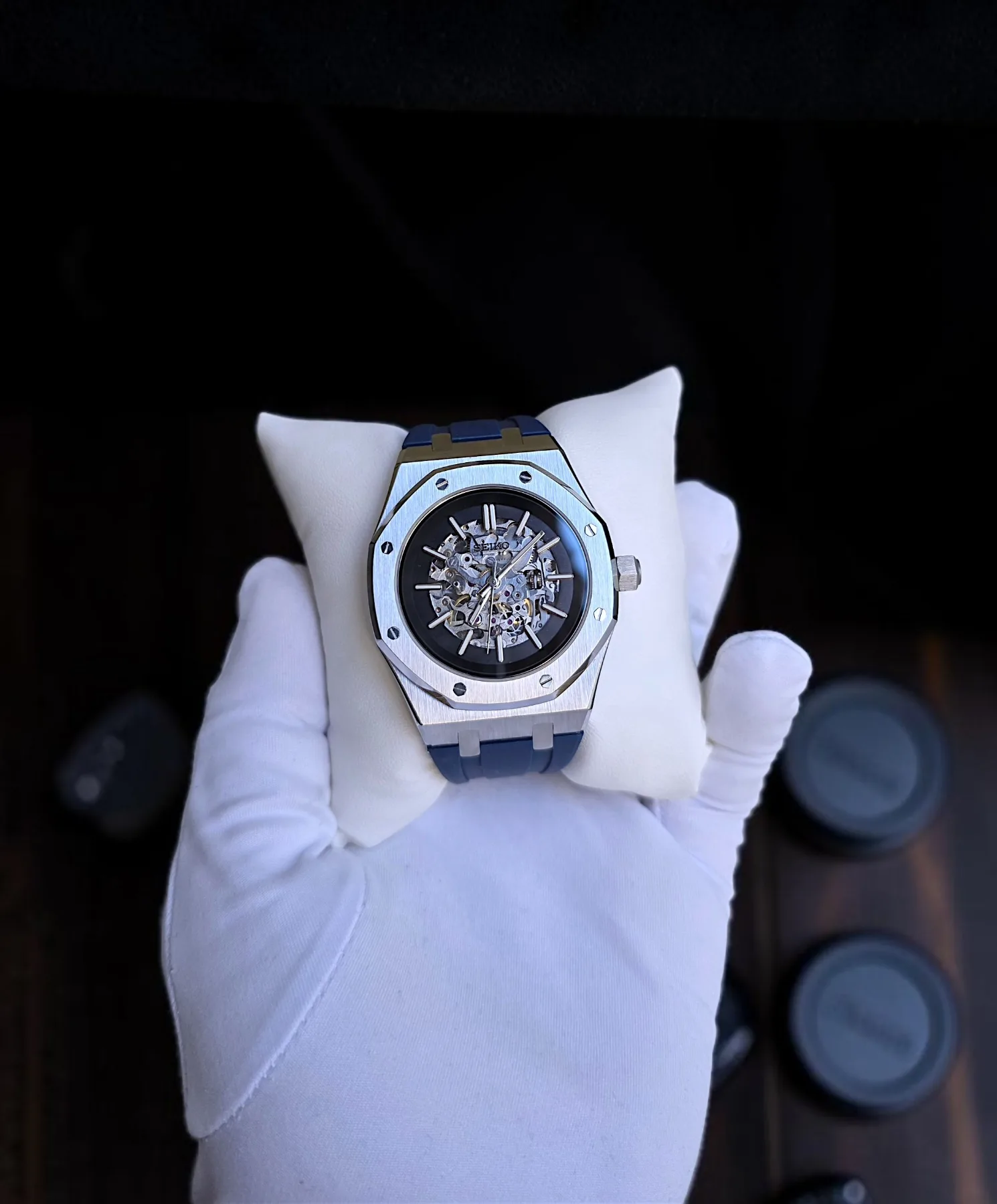 Seiko Mod Royal Oak Squelette — photo 2