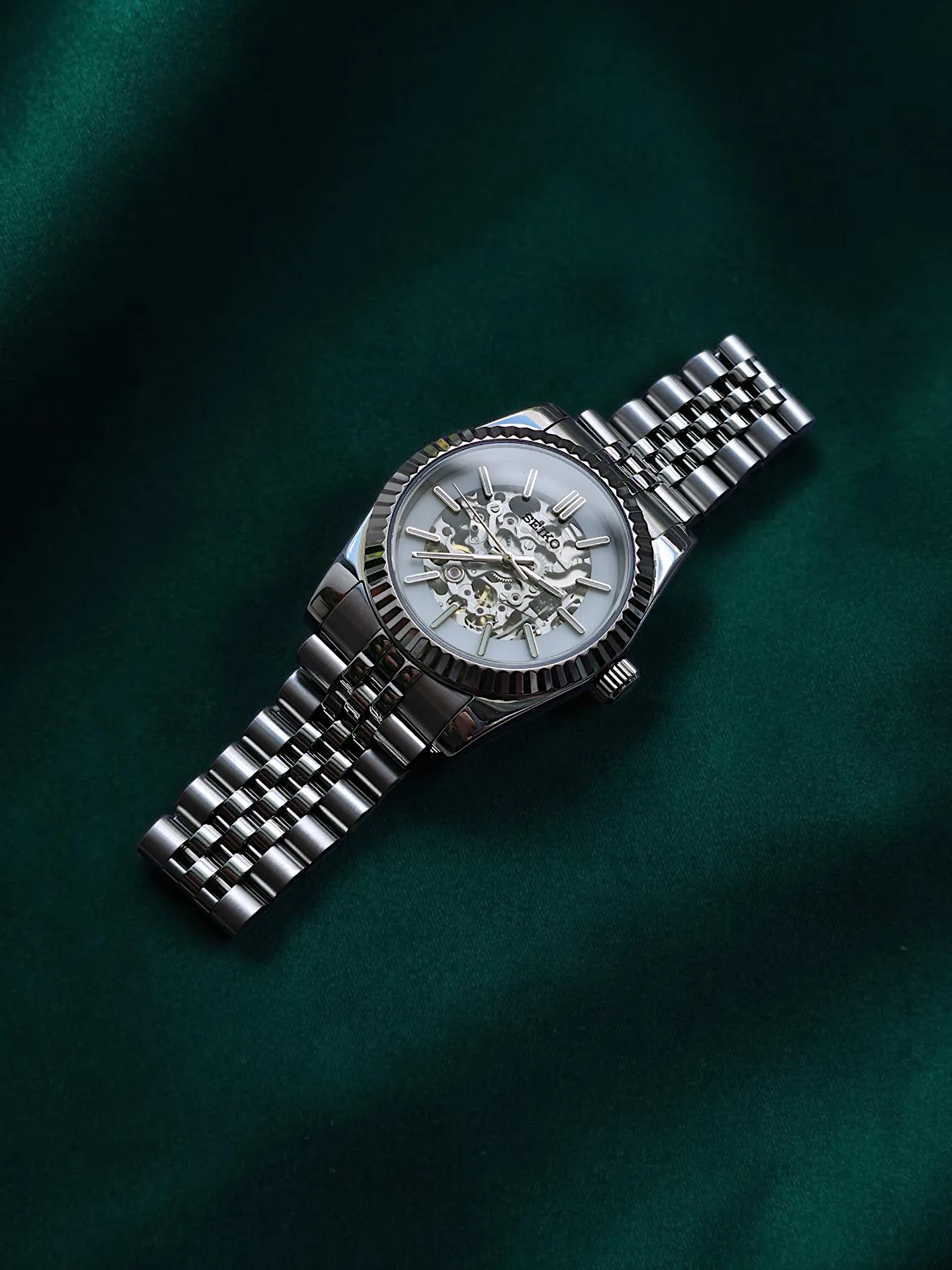 Seiko Mod Automatique Datejust Squelette — photo 2
