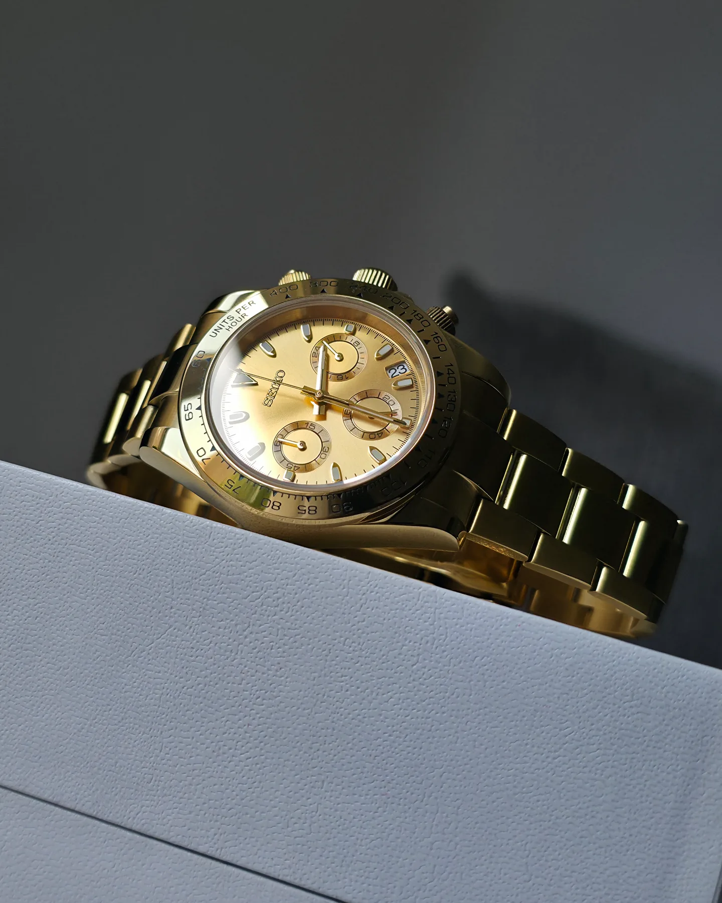 Seiko Mod Daytona Or — photo 5